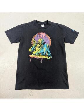 Vintage 80s Grim Jack Comic Graphitti Promo T-shirt